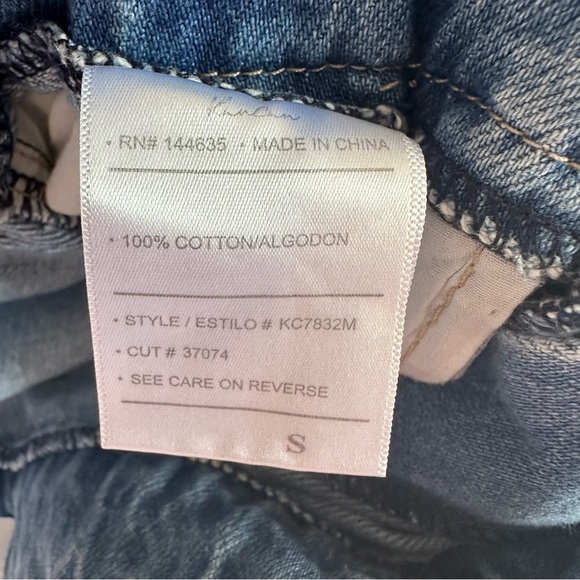 🌟3/$20🌟 KANCAN Denim Shorts Ultra High Waist Paperbag Stlye Size S - Picture 6 of 7